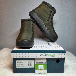 NEW!!! FLEXUS by Spring Step Melba Boots Ice Grip - Size: 6.5-7 (US) / 37 (EU)